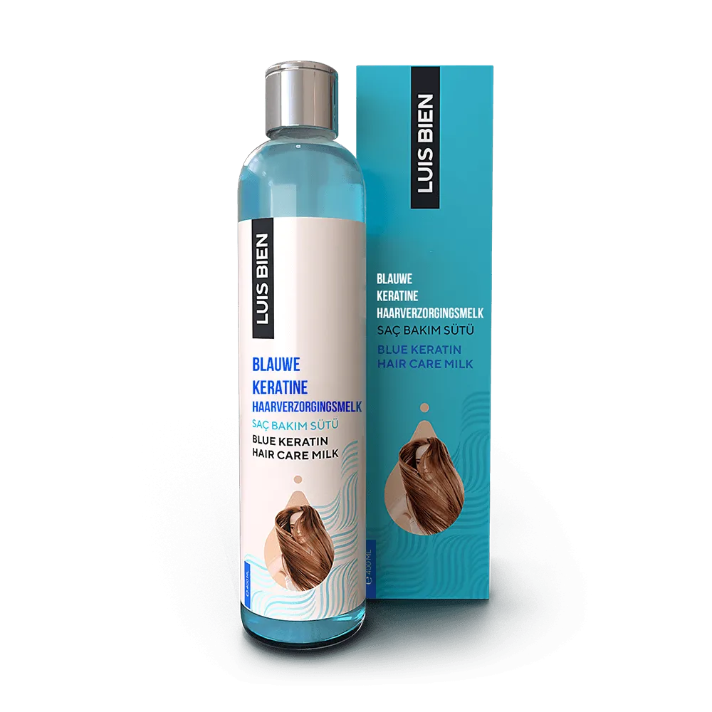 Mavi Keratin Saç Bakım Sütü