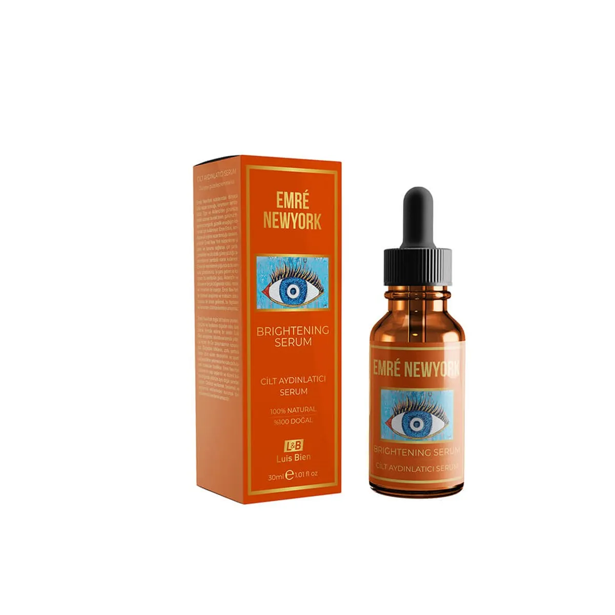 Doğal Cilt Aydınlatıcı Serum Emré NewYork
